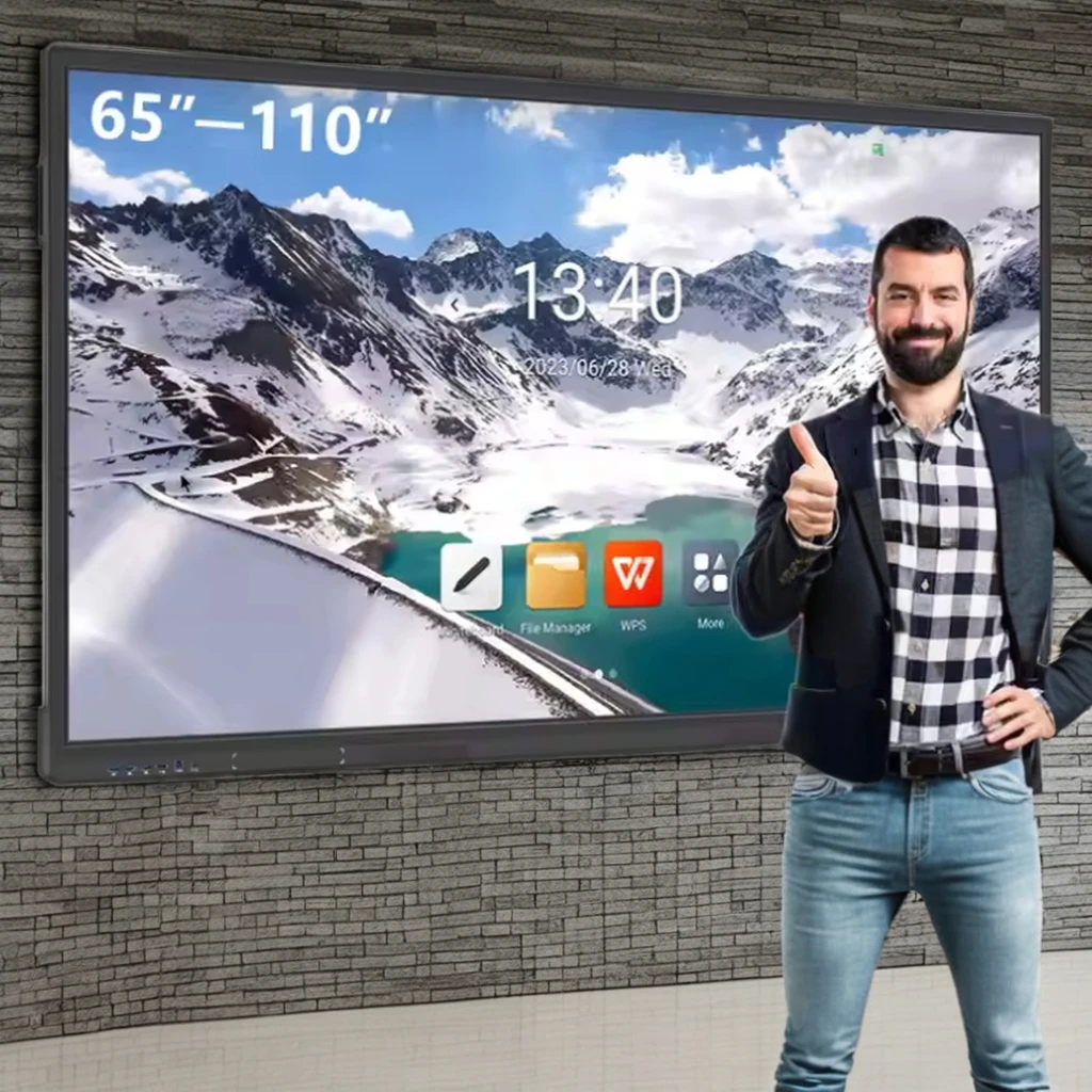 Quality Guarantee interactive smart  screen panel High cost-effectiveness liquid crystal display (l.c.d