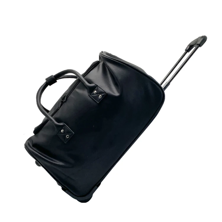 oyvb-472 Custom LOGO Wholesale  Environmentally PU Materials Waterproof Hand Trolley Luggage Travel Bags Handbag Travelling Bags