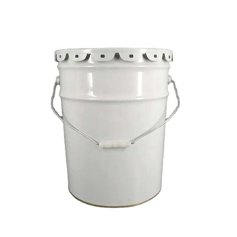 High Quality 16 Liters Tinplate Can Pail Drum Open Head For Paint Chemical Ink Packaging