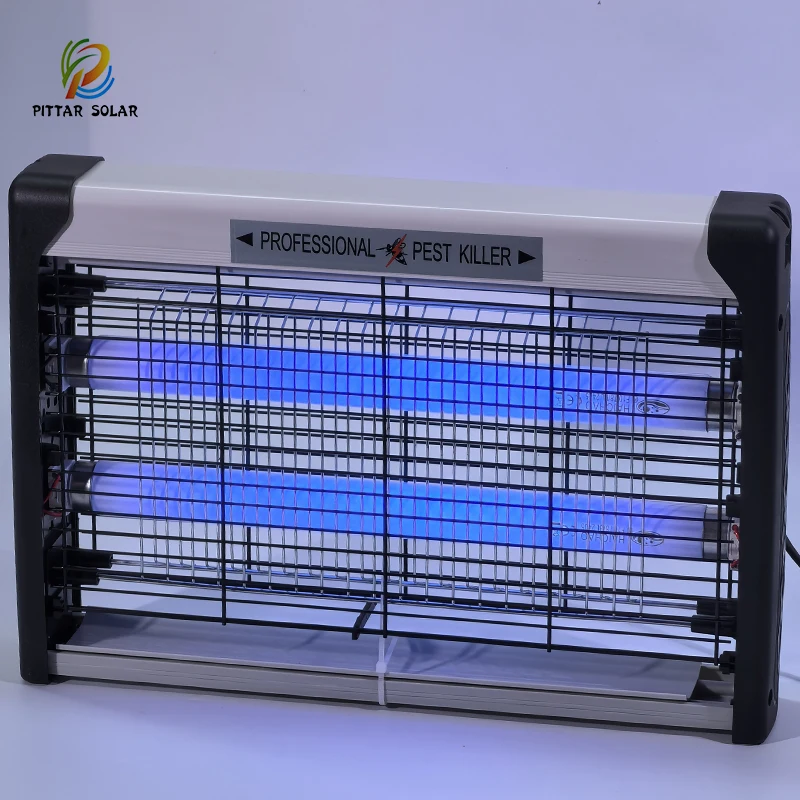 Pittar Bug Zapper Outdoor Catcher Fly Traps Zapper Mosquito Killing Lamp Flying insects Flies Moths UV light generates