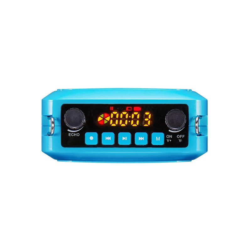 SHIDU 25 Watts Powerful Rechargeable Audio Speaker With Screen Display For Class Teaching Bluetooth Wired Voice
