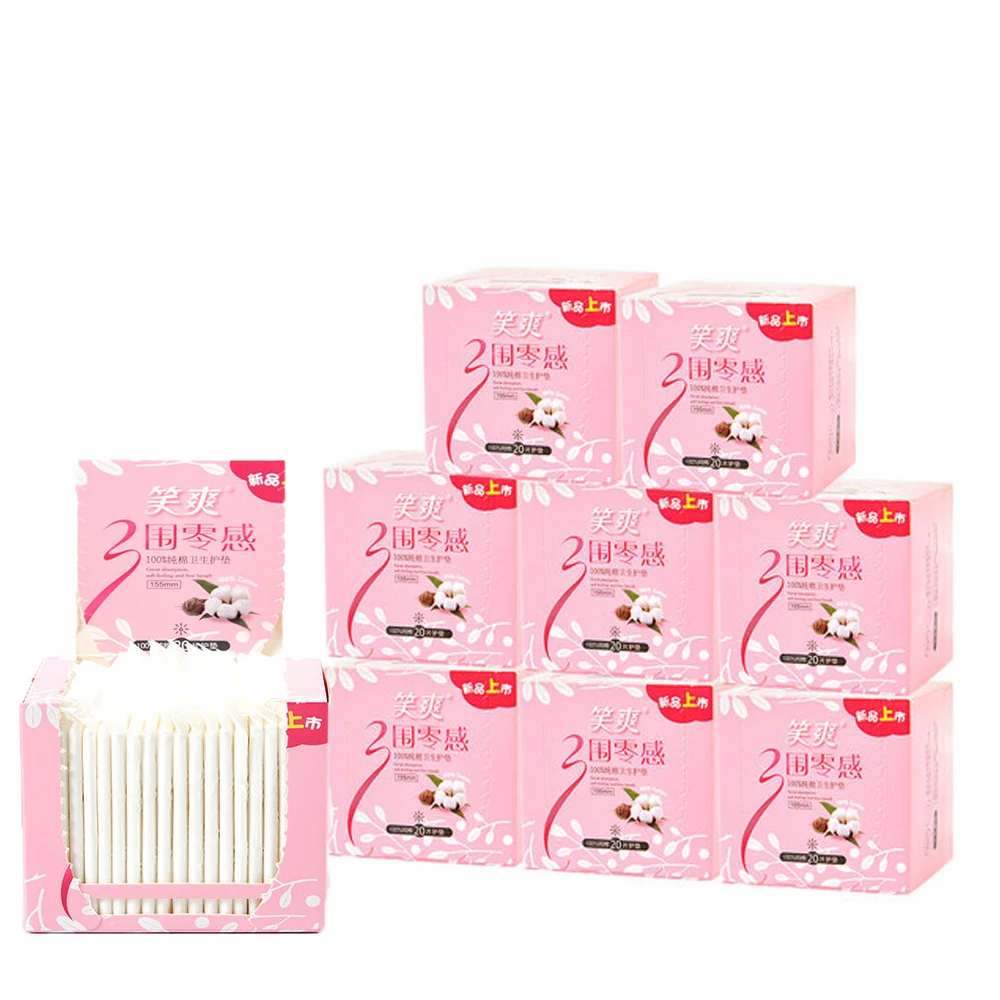 ODM High absorption Breathable Women Unique Design Disposable Panty liner for Women Daily use Mini Pad 140mm pad