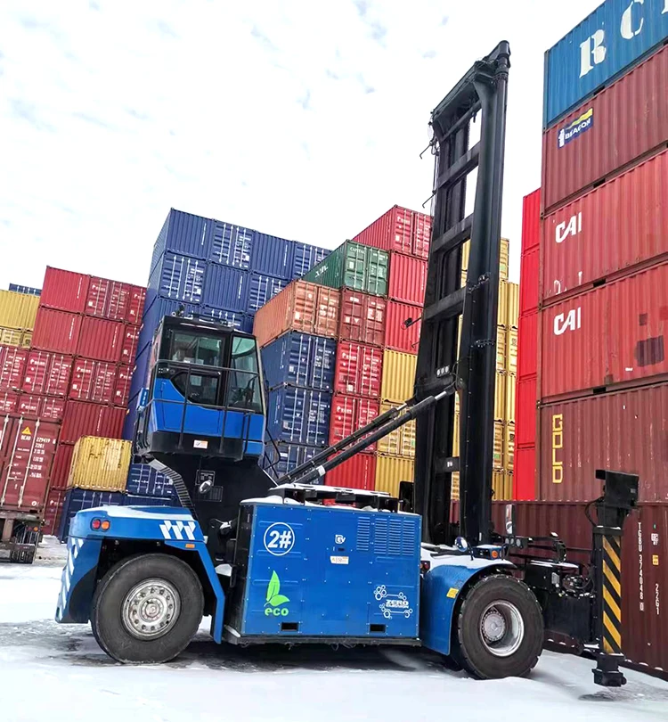 XCMG Official XCH907E Material Handling Equipment 9 Ton Used Empty Container Handler for Sale