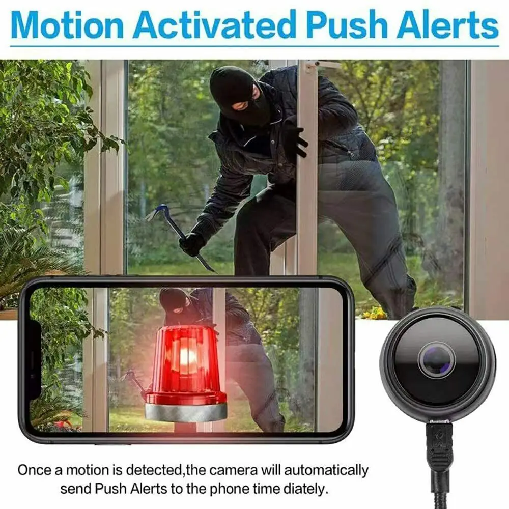 
Cheapest wholesale Wireless Mini WIFI IP Camera 1080P Smart Home Security Camera Night Vision 