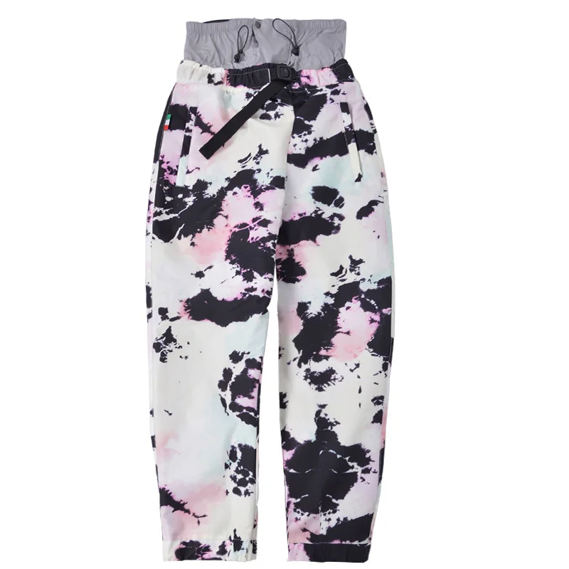 Лидер продаж, лыжный костюм, женский костюм, ветрозащитная и теплая спортивная куртка, брюки унисекс для сноуборда