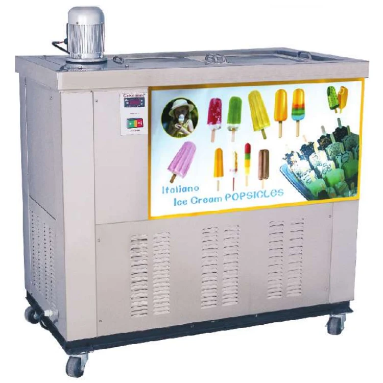 Commercial ice cream popsicle machine 10 molds, daily output 30,000pcs ice lolly  machines