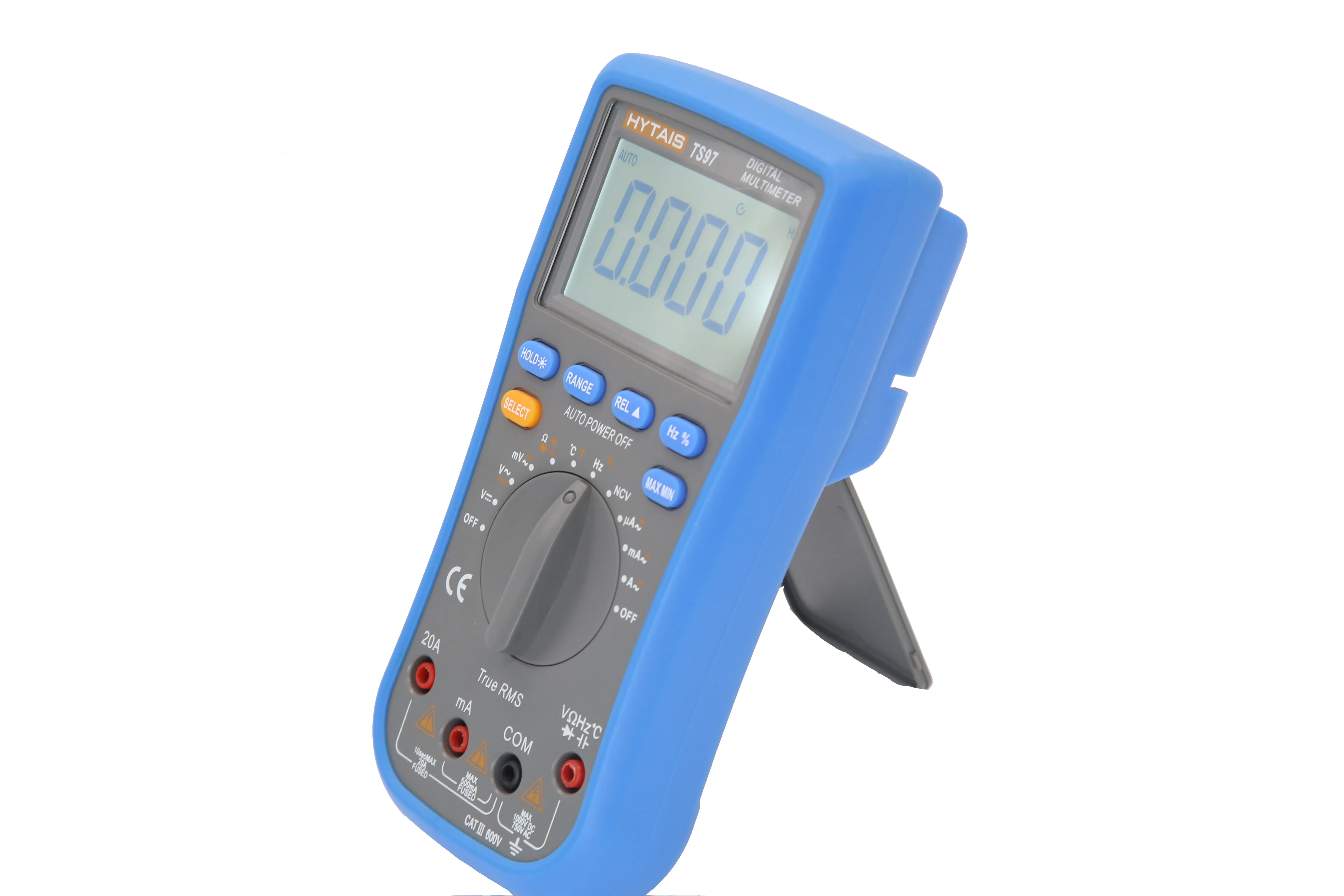HYTAIS TS97 Digital Automatic Multimeter AC DC Ammeter Voltmeter True RMS Electrical Meter Resistance Electrician Tester Tool