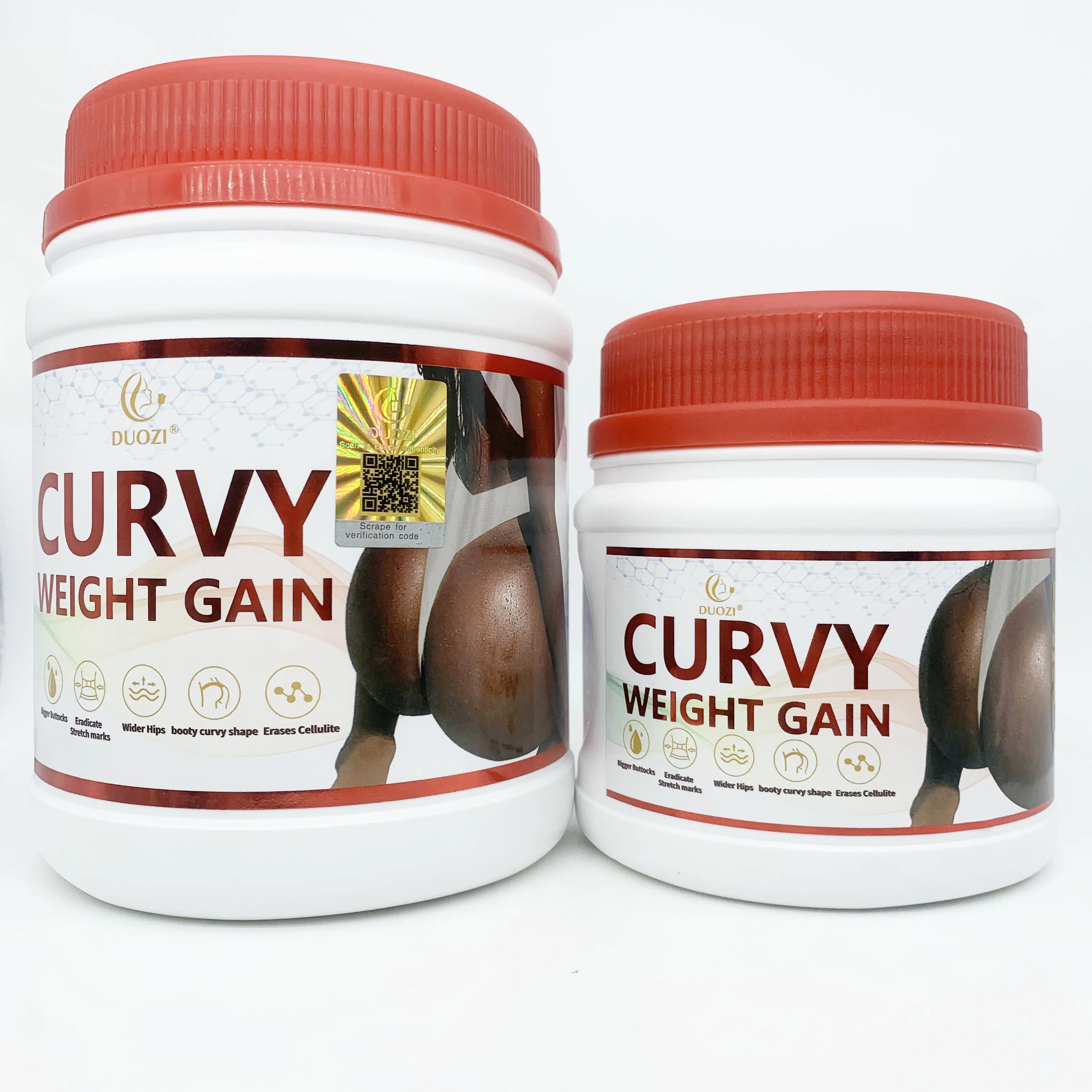 OEM factory high content curvy weight gain protein powder big booty maca root herbal supplements sport supplements curvy powder
