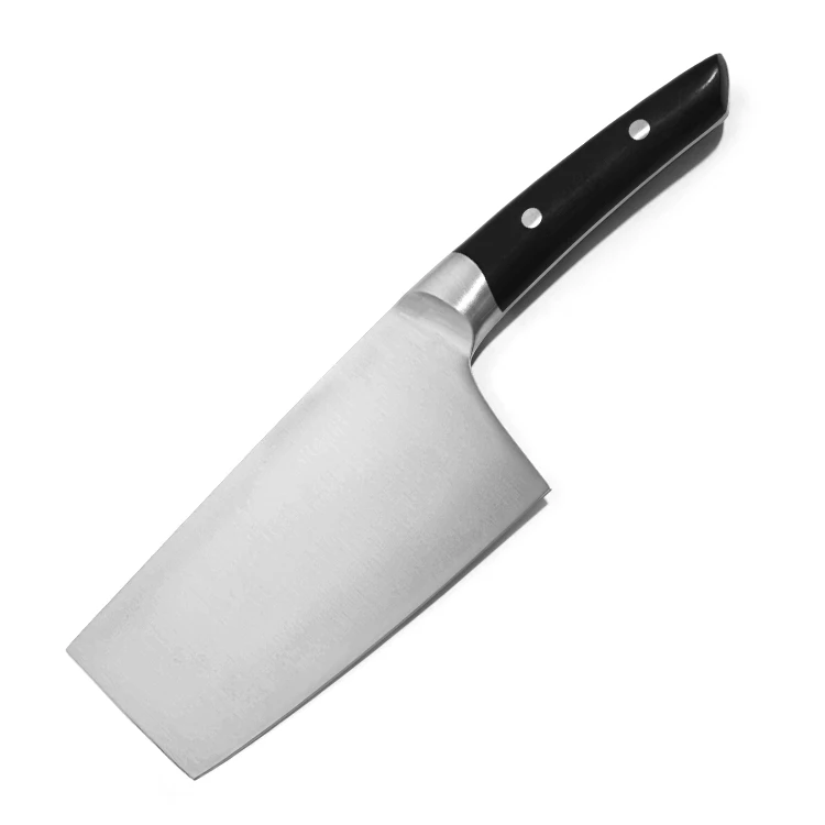 Kitchen Knife Chopping Cleaver ABS Handle Chineese Meat Butcher Knives 6.5 Inch Stainless Steel Knife