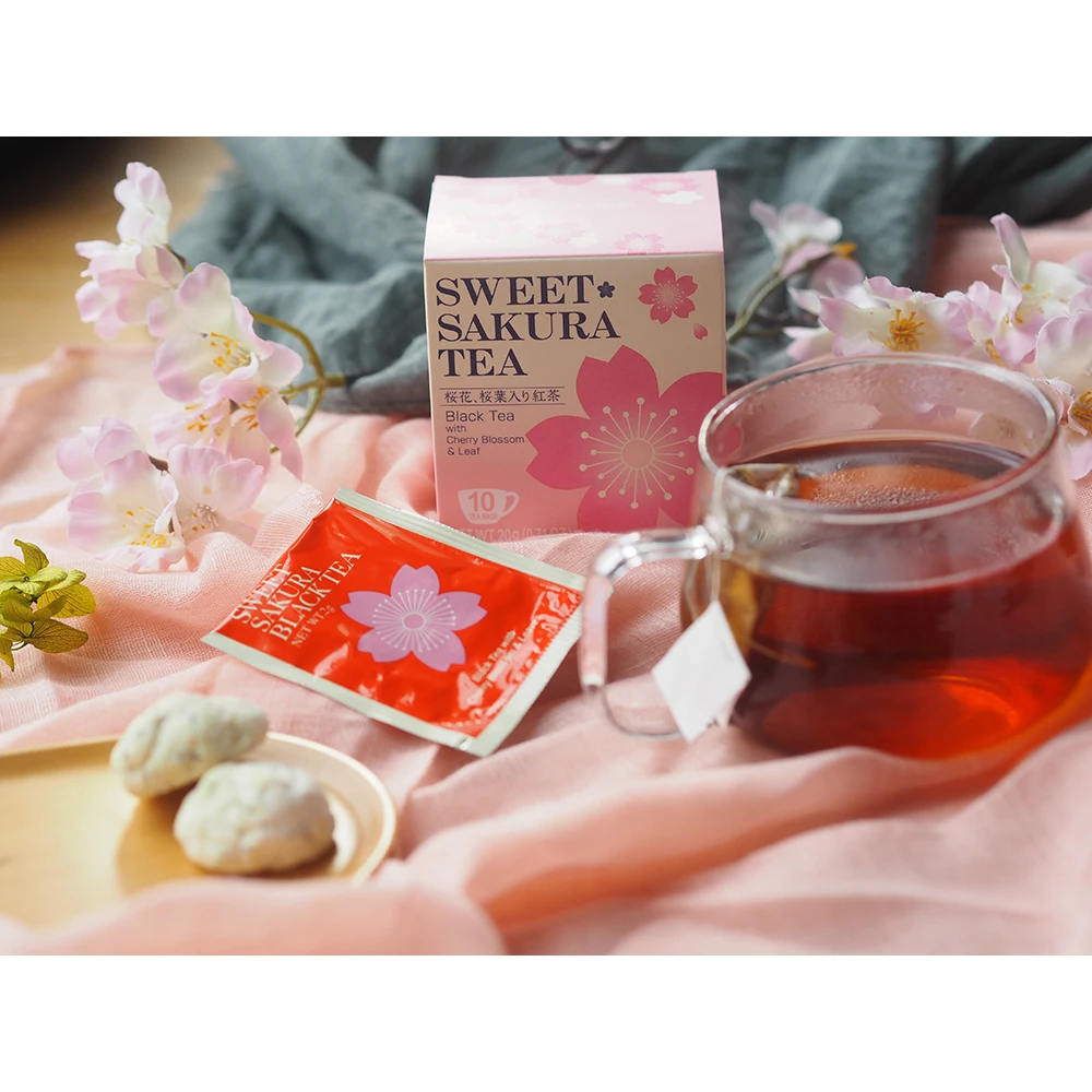 Качественный чайный Бутик Сладкий Сакура роскошный чайный подарочный набор