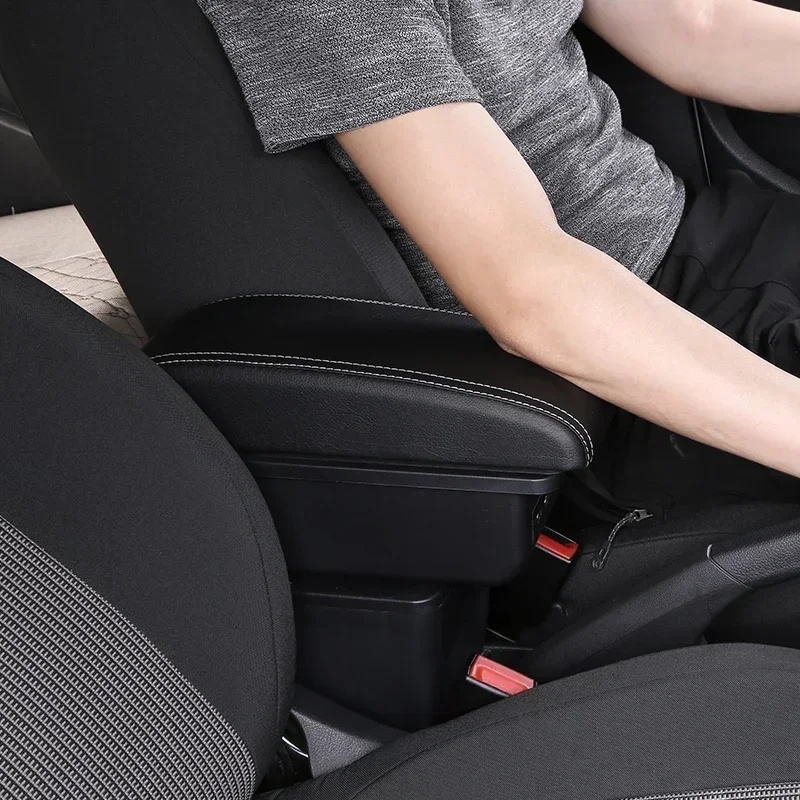 TONC Suzuki Ignis Prestige Armrest Console - Dual Storage, USB Charging,and Premium ABS Material for Unrivaled Interior Elegance