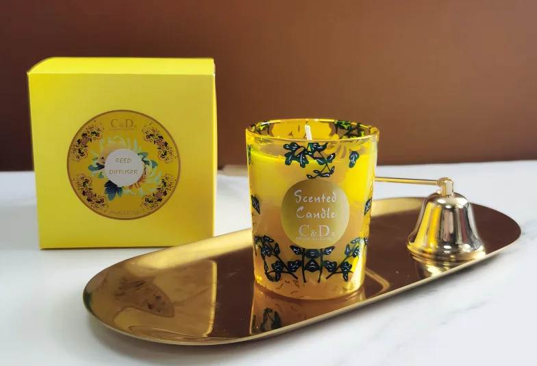 Hot Selling Cheap China-Chic Style- Aromatherapy Candle 70g Aromatherapy Candle Container Set