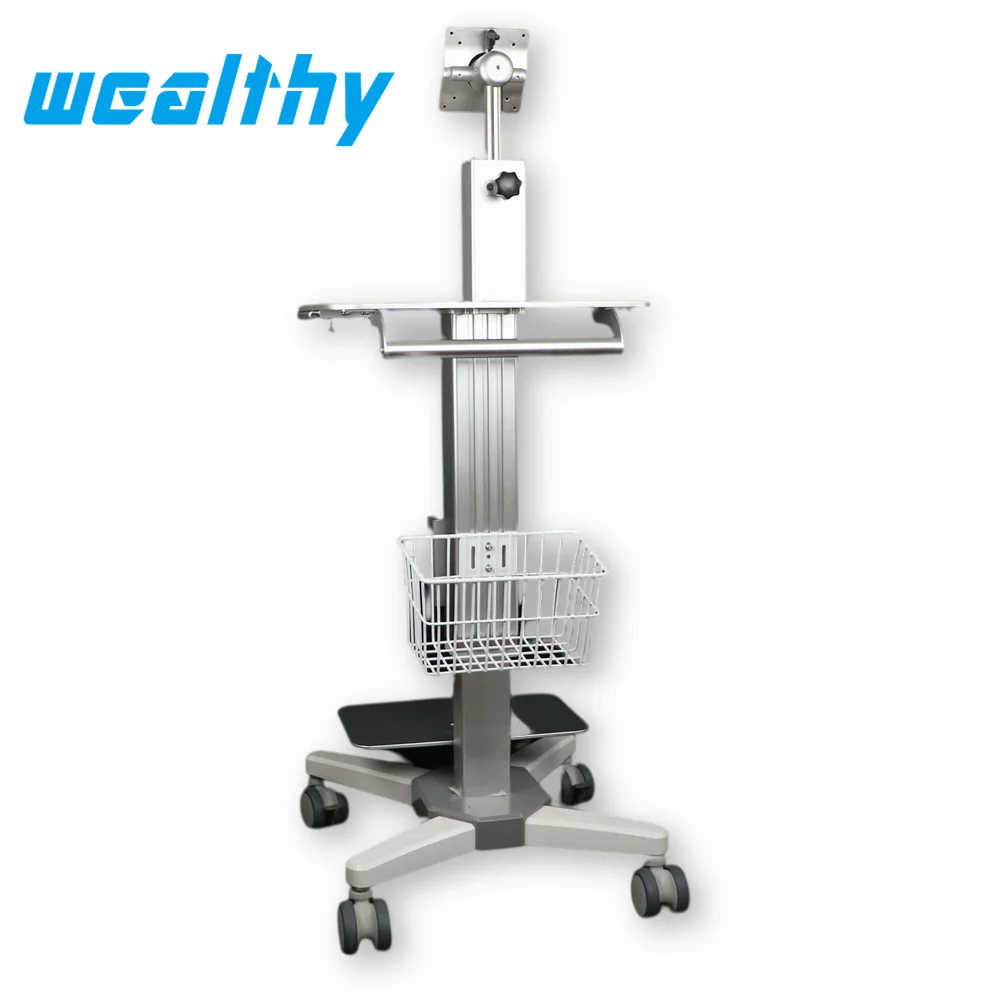 MA-Height Adjustable Mobile Computer Cart/Medical Cart (Foot