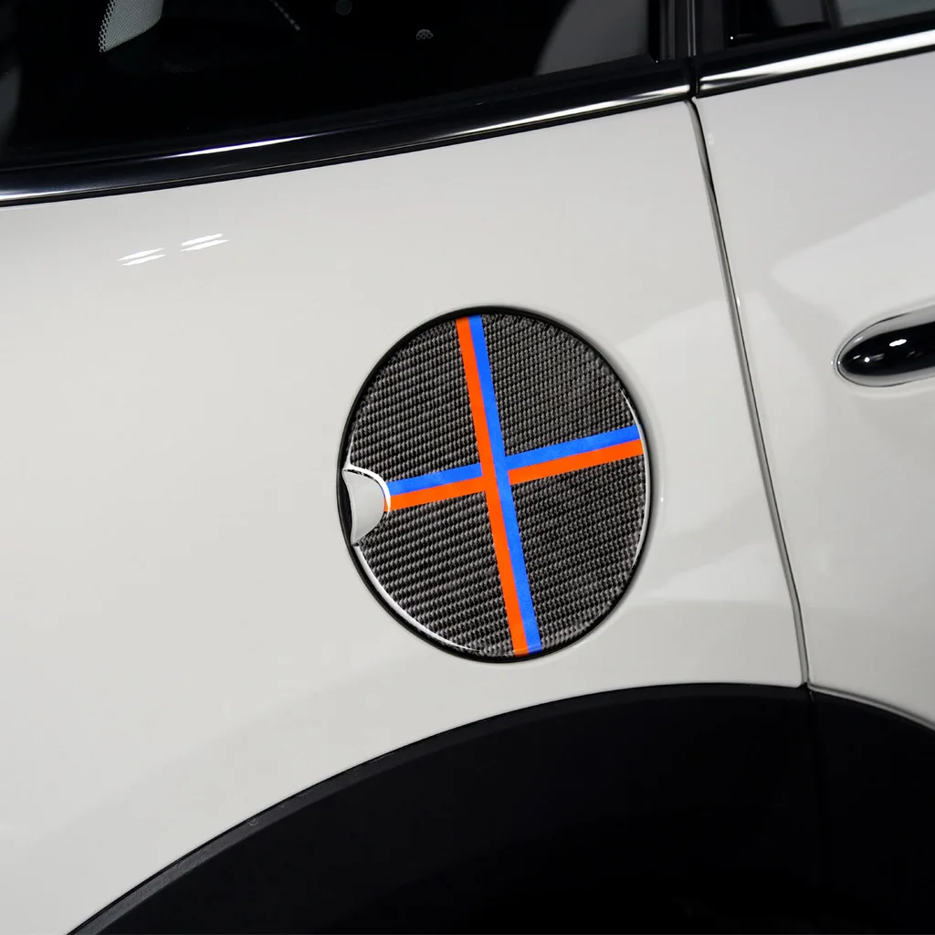  Подходит для BMW MiniJCW Cooper F55F56 R60F60 модифицированные автозапчасти из углеродного волокна наклейка на топливный