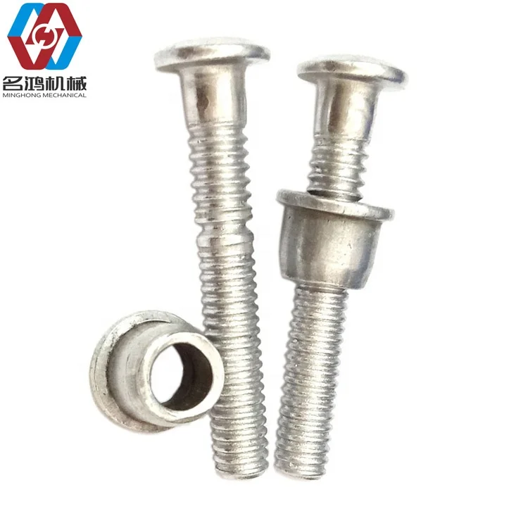 QLH6.4x6 Ring Grooved Rivets Aluminum Lockbolts Lockpins Huck Bolts