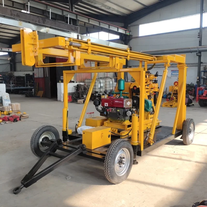 Full hydraulic exploration drilling rig Crawler type medium and large underground coring equipment Water Drilling Machine