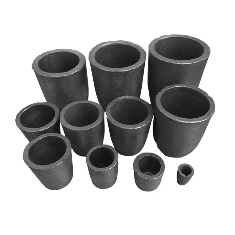 Thermal Shock Resistance Clay Graphite Container Lifespan Clay Crucible