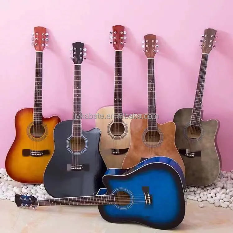 Kabat Jieyang Musical instruments Guitarra 41Inch  Wooden Acoustic Guitar Best Guitar Manufacturer
