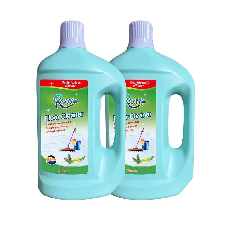 Продвижение экологически чистый Rcxyy нейтральный ph1.5L плиточный жидкий очиститель пола с стойким сосновым ароматом