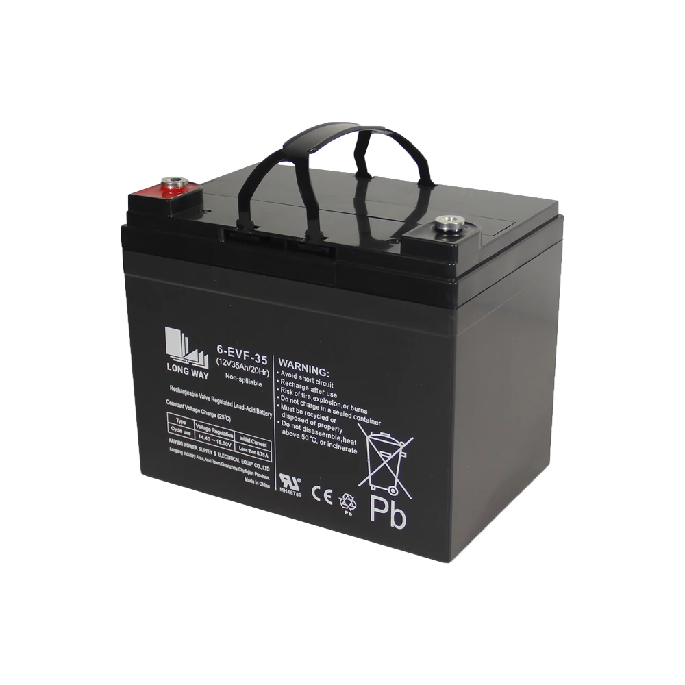 Low Self-discharge Maintenance Free 12V33Ah 6-EVF-33 Electric Power Wheelchair Mobility Scooter Lead acid Gel Batteries