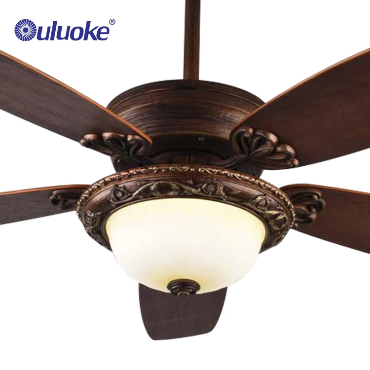  Modern design home appliances air cooling indoor luxury 4 blade lamp ceiling
