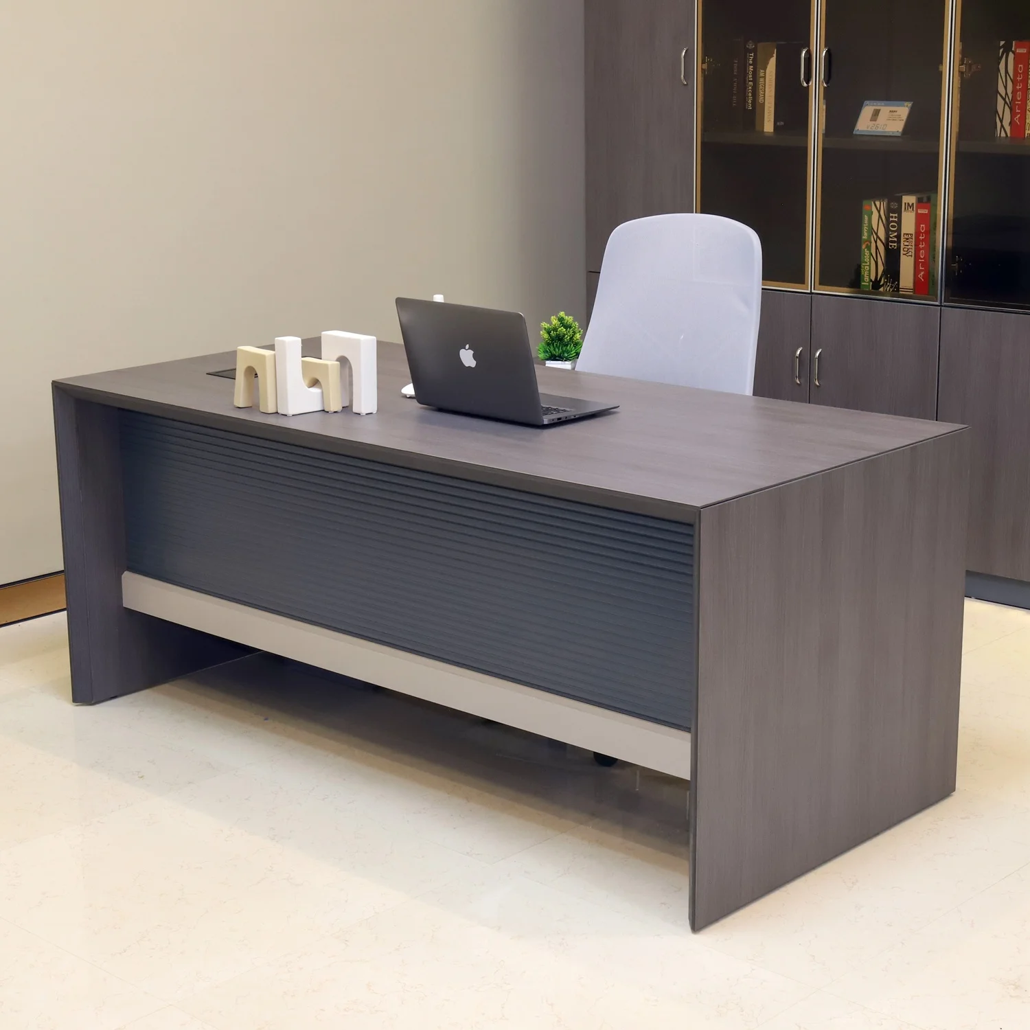 Luxury Modern Boss Manger L Shape Director Ceo  Office Furniture Solutions Table Executive Office Desk