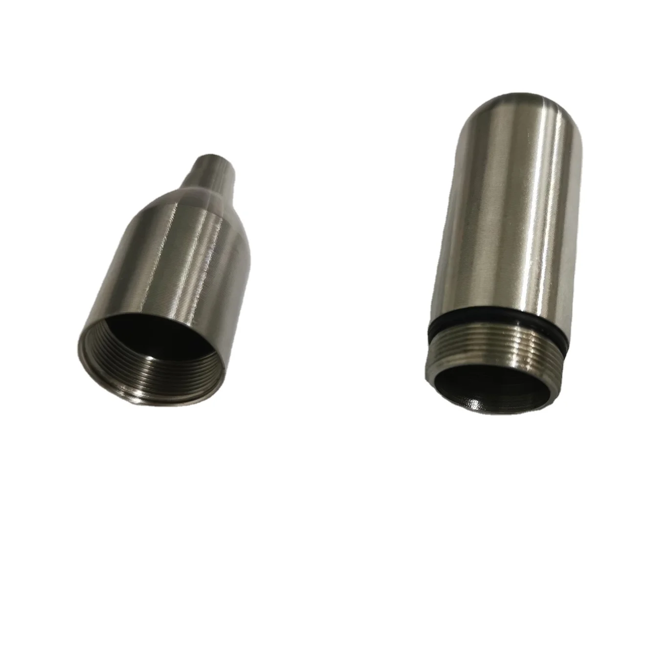 Factory Co2 Refillable Cylinder 8g 16g Co2 3 / 8-24 Threaded Co2 Gas Cylinder Portable Gas Storage Cylinder