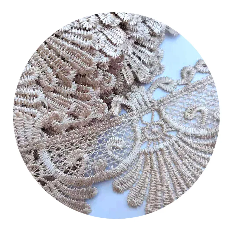 Stock Colors Embroidery Lace Trim Garment Accessories Lace Trim
