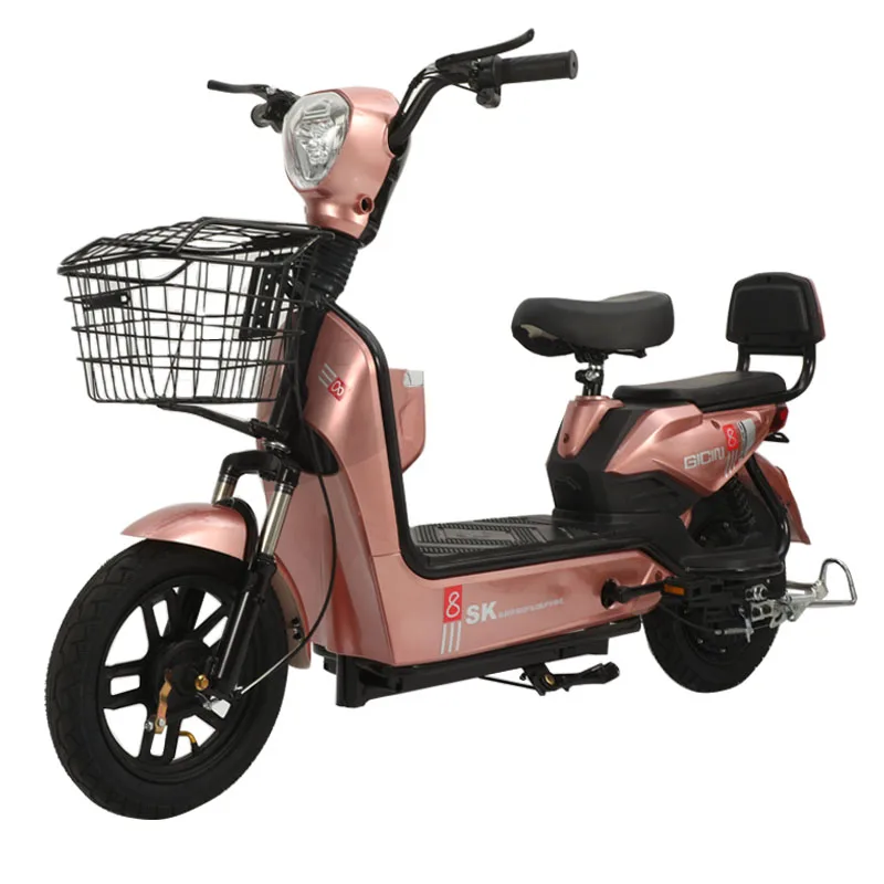Popular Adults Electric Scooter Evelo Electrique Ebike Electric Moped City Chinese Motor Scooters 350W 20AH Electric Bicycle