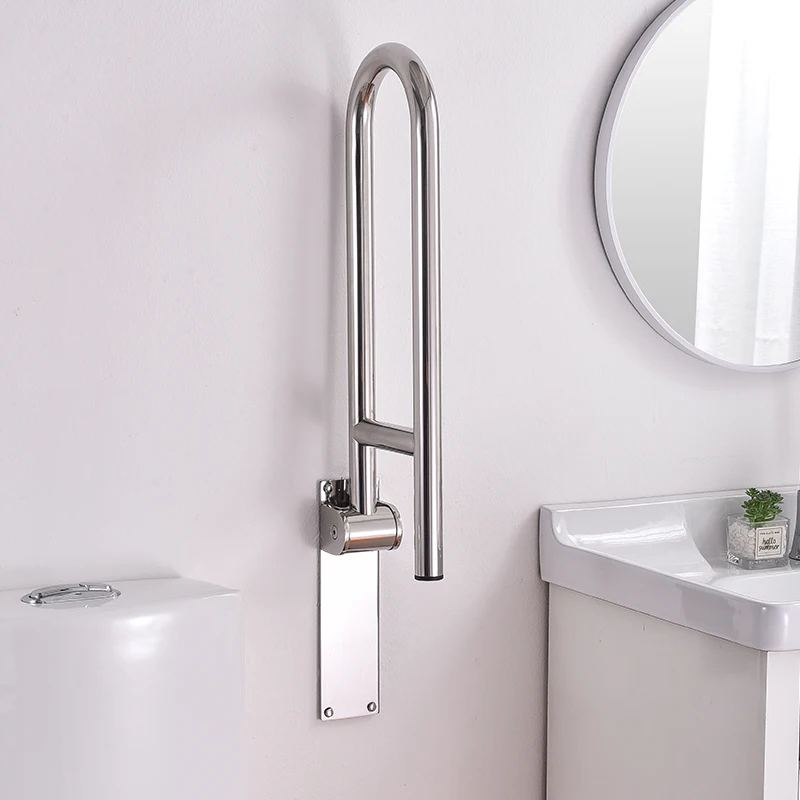 KAIIY Modern Indoor Handicap Handrails Medical Safety Toilet Grab Bar for Elderly Disabled Pregnant People for Bathroom Use