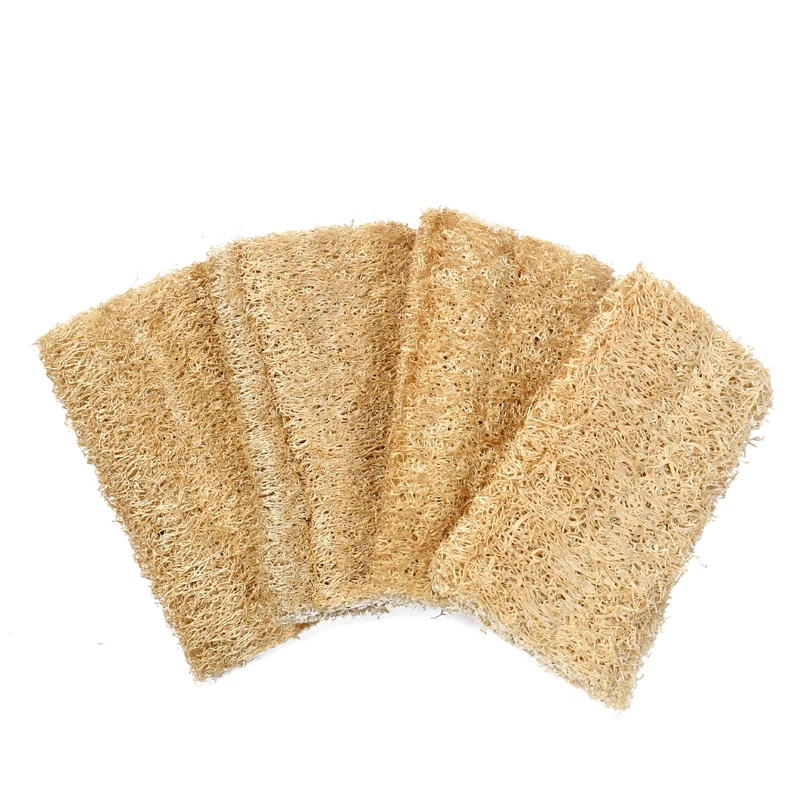 Organic Loofahs Loofah Spa Exfoliating Scrubber natural Luffa Body Wash