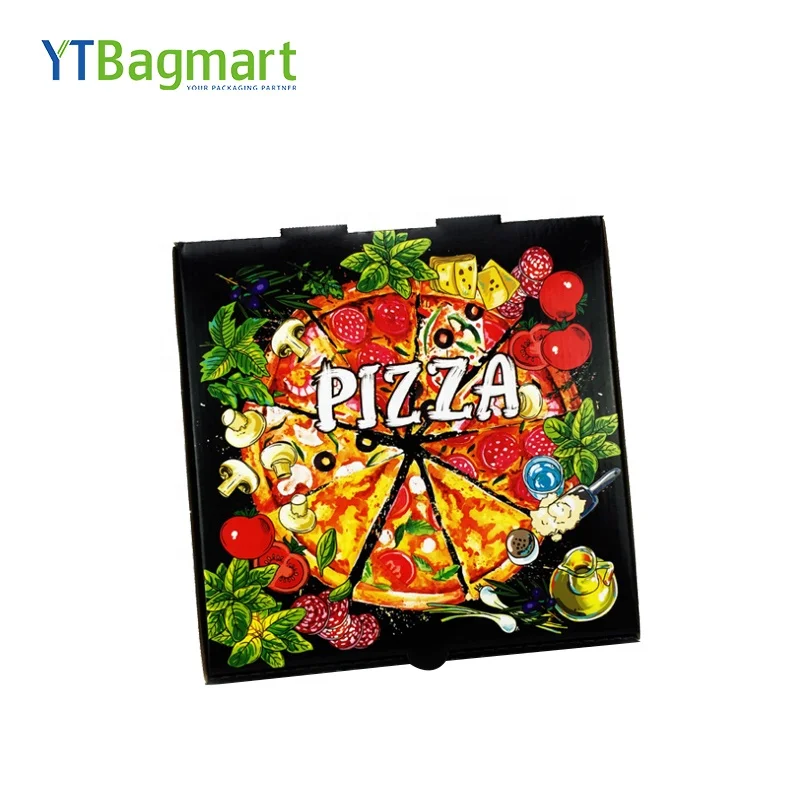 20 Years Factory Carton Pizza Box Corrugated Paper Packaging Custom Pizza Packing Box