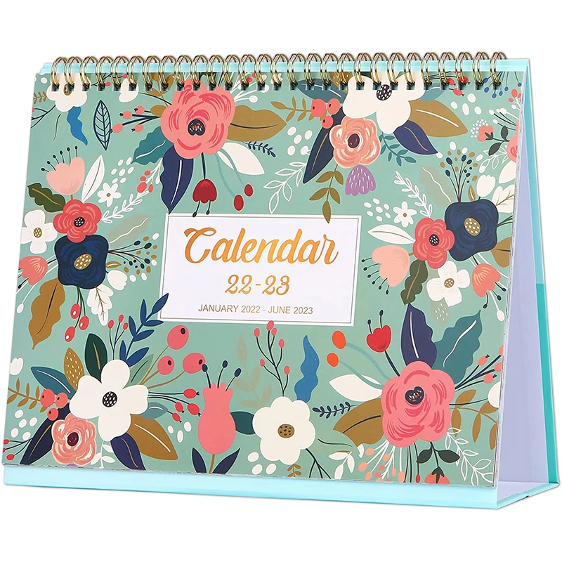 Wholesale company advertising 2022 muslim table calendar customization