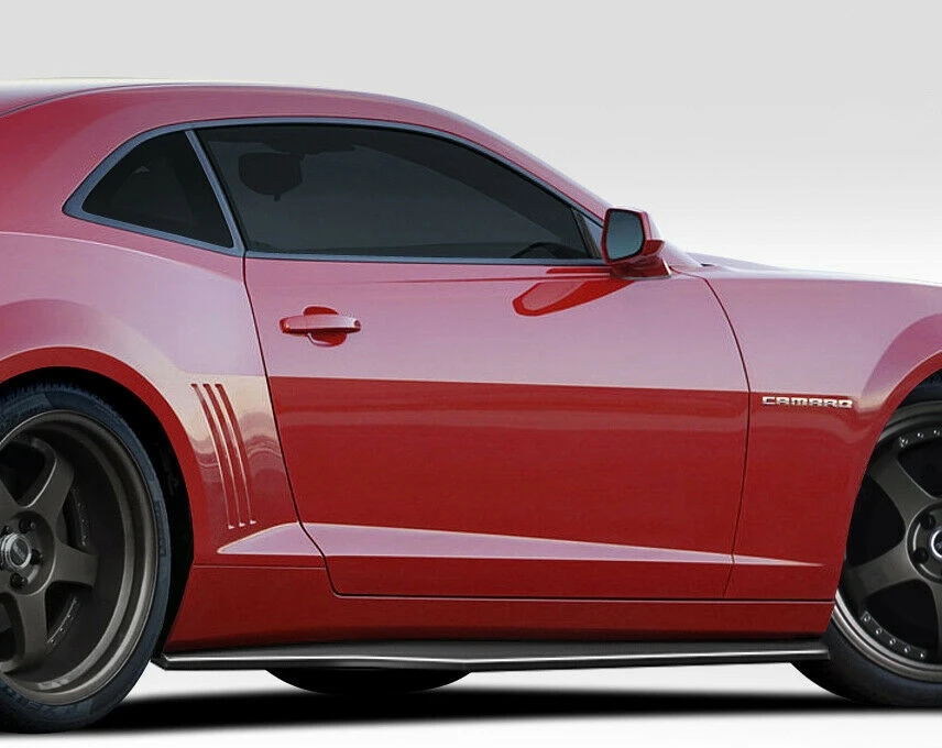  Боковые юбки панель удлинитель сплиттер тела комплект для Chevrolet Camaro 2010-2015