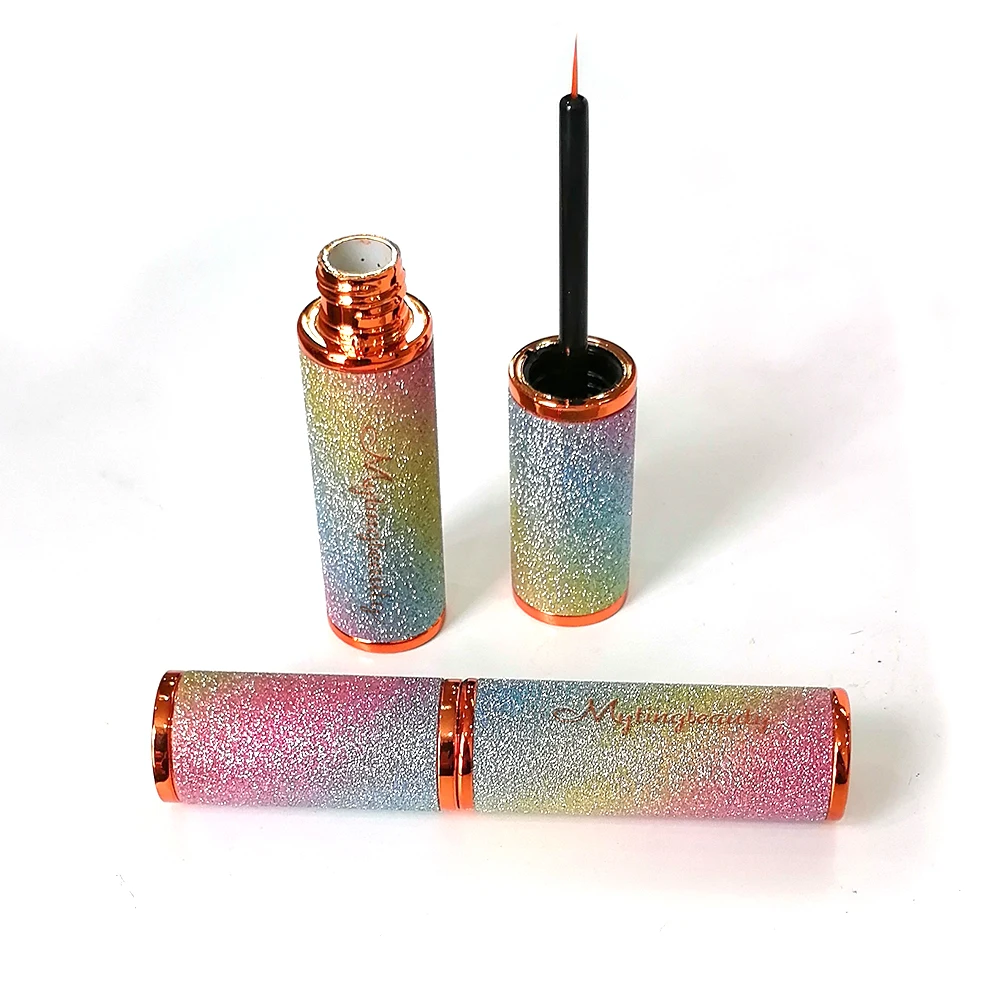 Подводка для глаз Muting из норки, магнитная подводка для глаз, оптовая продажа, сделайте свой собственный бренд, пустая жидкая подводка для глаз в бутылке