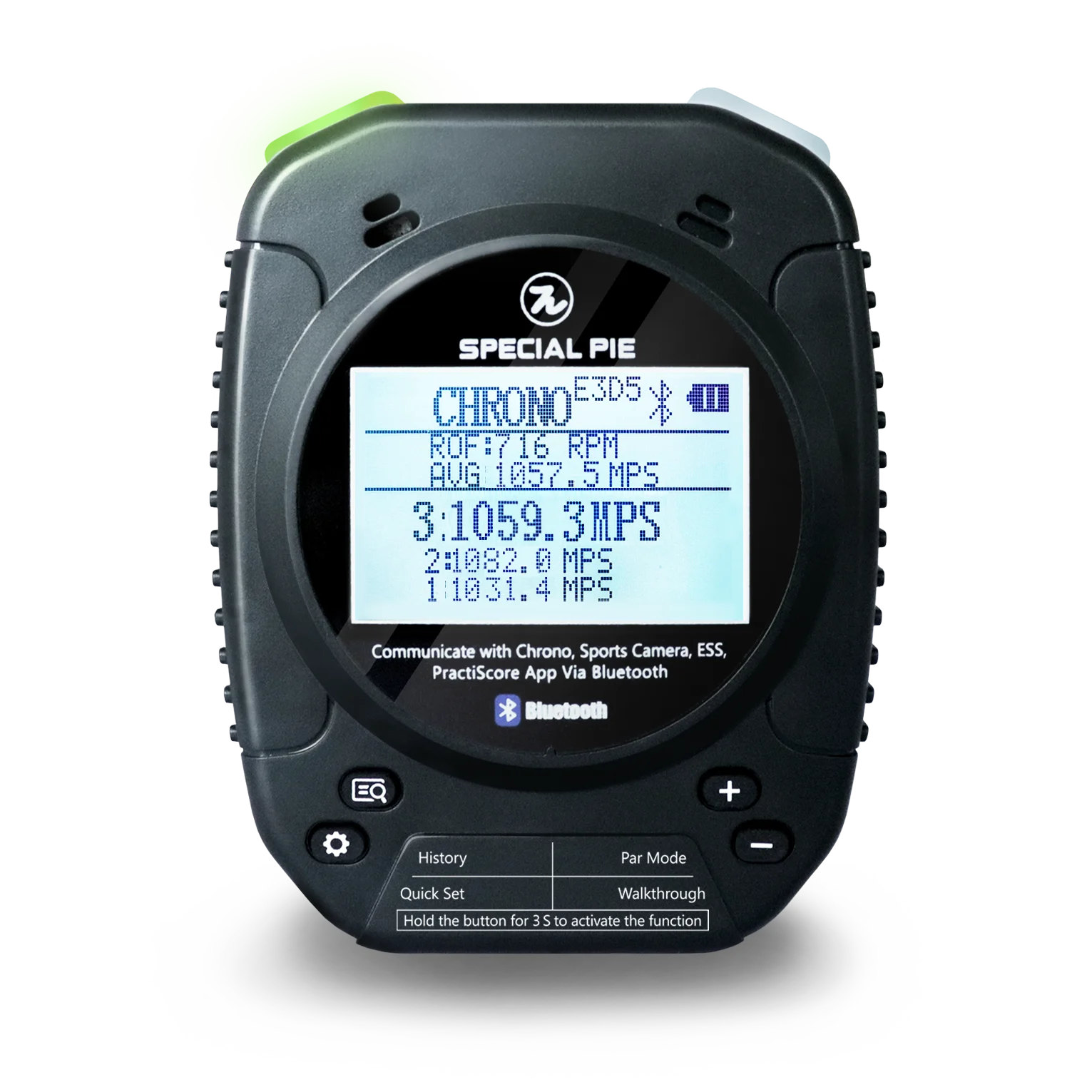 4-9750 FPS 1-3000 MPS Velocity Speed Meter With Audio Data Readable Battery Free Shooting Ballistic Precision Chronograph