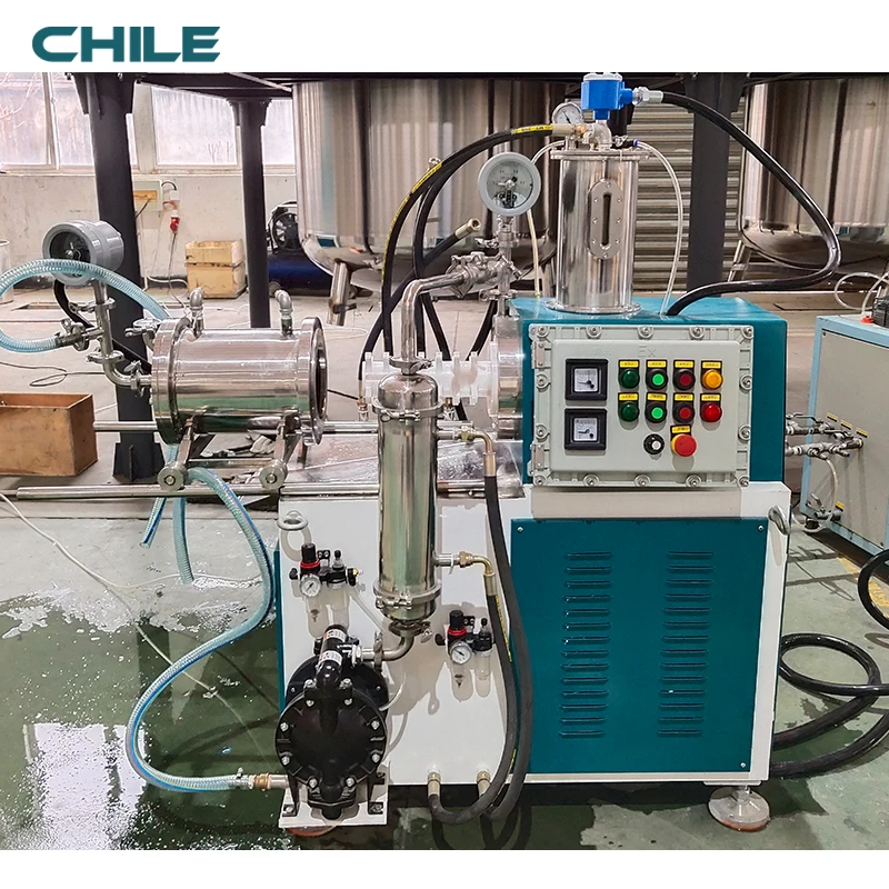 Chile 5L Horizontal Sand Mill Ink Milling Equipment grinder machine grinding machine