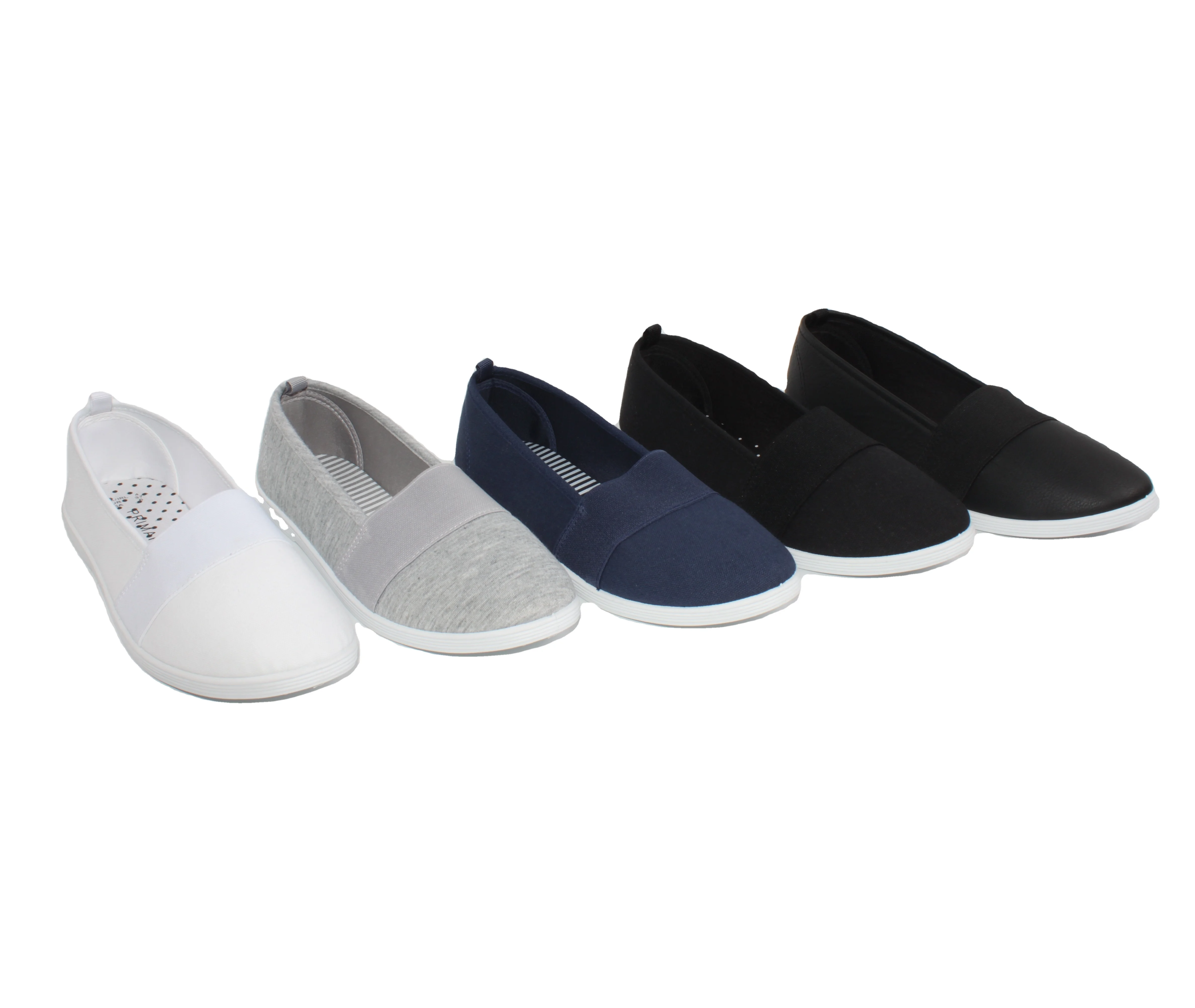 ladies girls Slip-on injection canvas plimsole lace up brand shoes walking style shoes