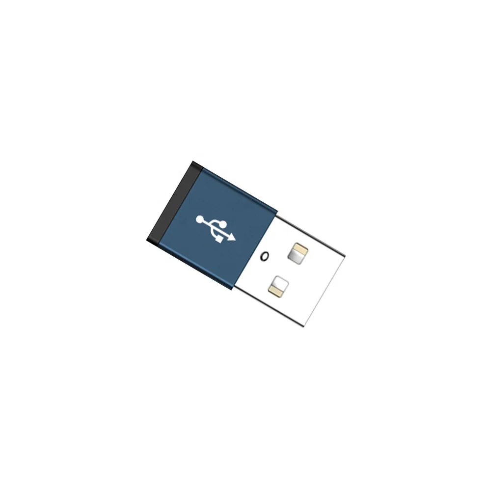  USB 2 0 Type C Женский адаптер A корпус из алюминиевого