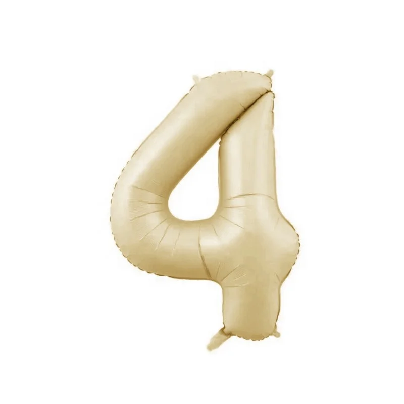 Новый дизайн Globos 40 дюймов 0-9 Baby Shower фольгированный шар с гелием дней рождения и свадеб надувной оптовая продажа фабрики
