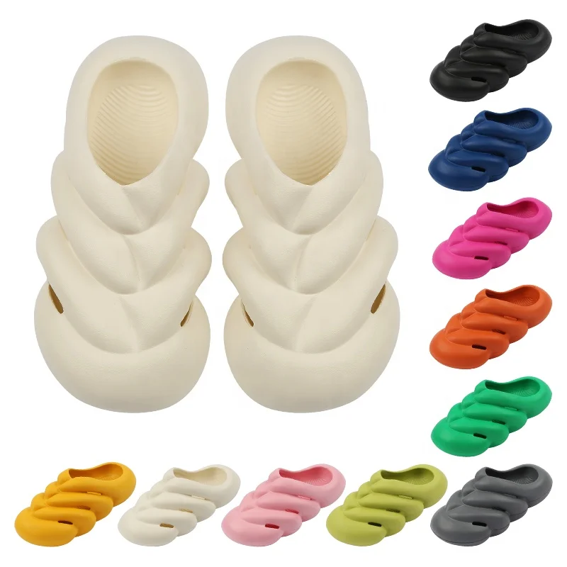 Fashion Women Athletic Man Sandal Sport Platform Closed Slippers Luxury Designer Plastic Men Slide Sandals Slides Custom Logo