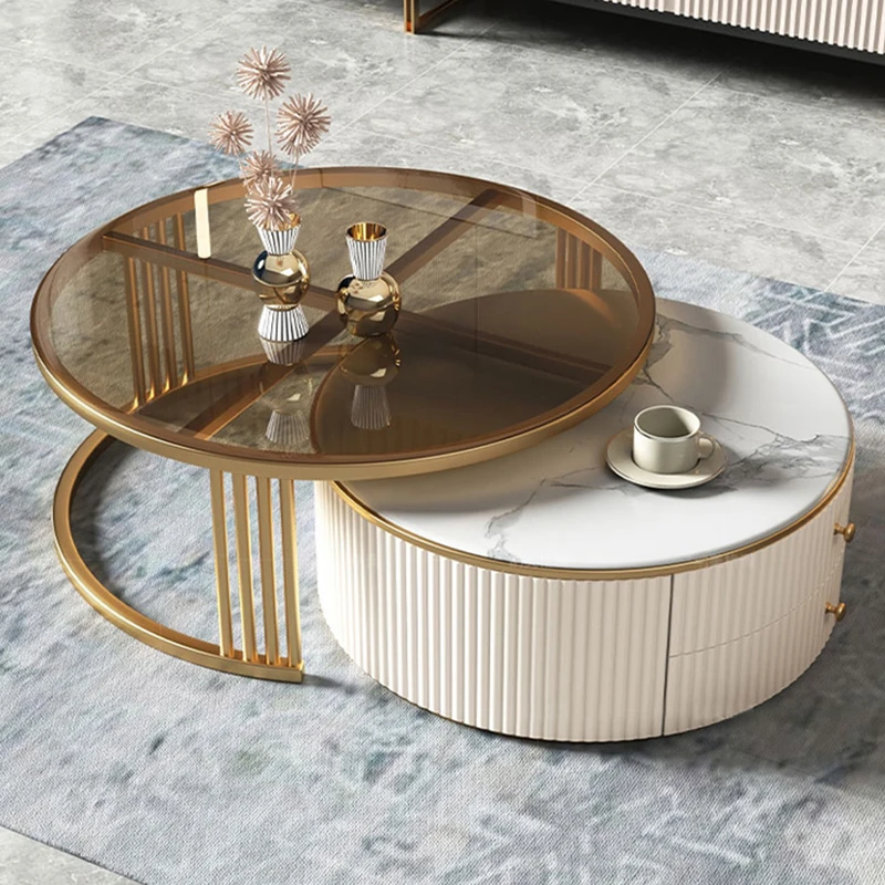 Great Furniture New Arrival Living Room Modern Design Marble Coffee Table
