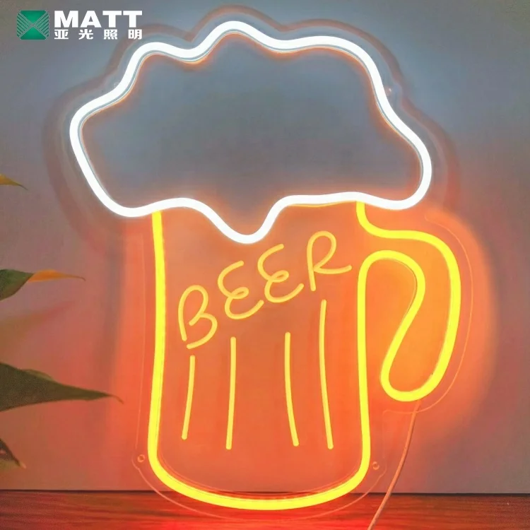Matt Drop Shipping 5FT Marquee Letters Led BEE Sign Neon Custom Logo LED Neon Sign for Bedroom Kids Room Outdoor Party