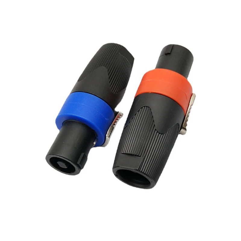 NL4FC Speaker Speakon Connector Plug 4 PIN Male Jack 4 Pole Speakon Audio Connector 4 Polo NL4FX Speakon Plug Connector