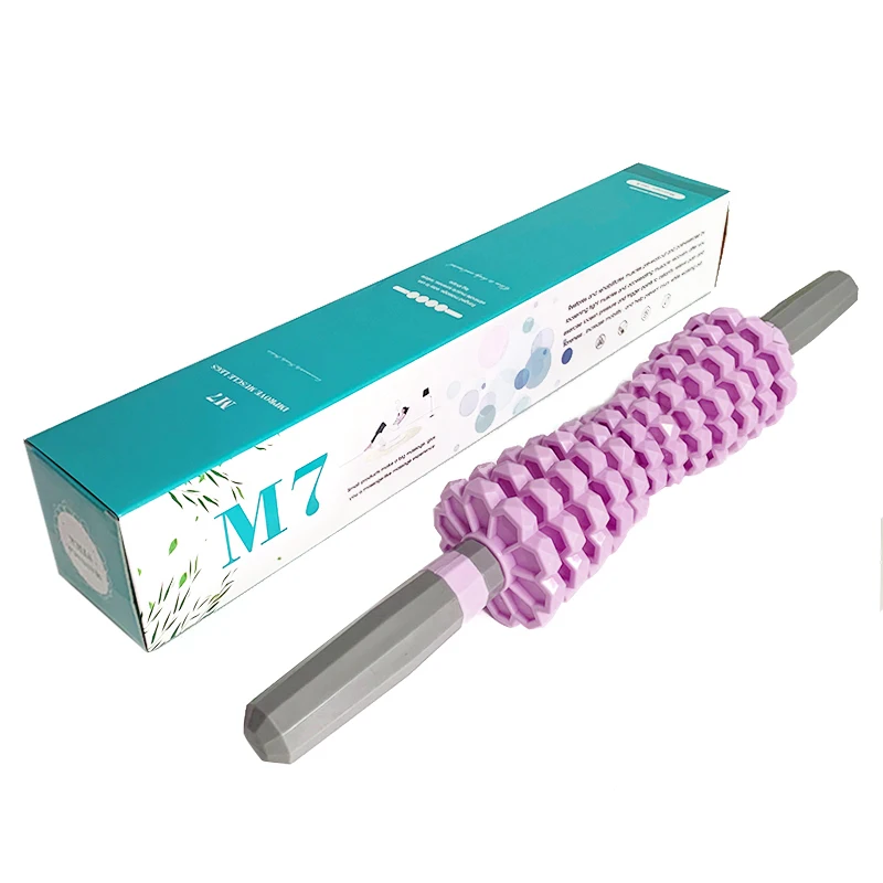 Plastic Fitness Massage Stick High quality muscle stretching massage stick for training muscle relaxation