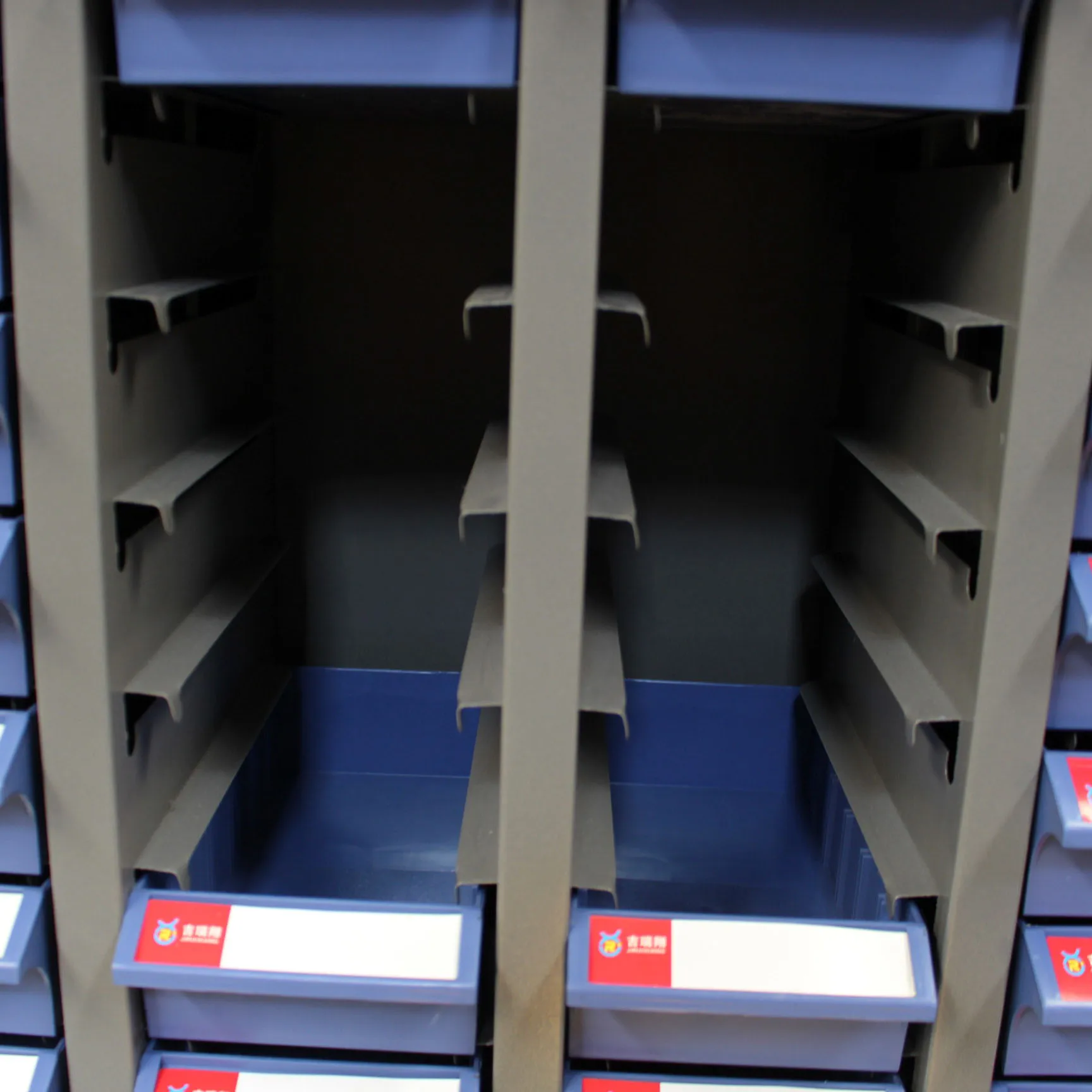 52 Drawer Spare Parts Plastic Storage Cabinet for Electronic Parts Store