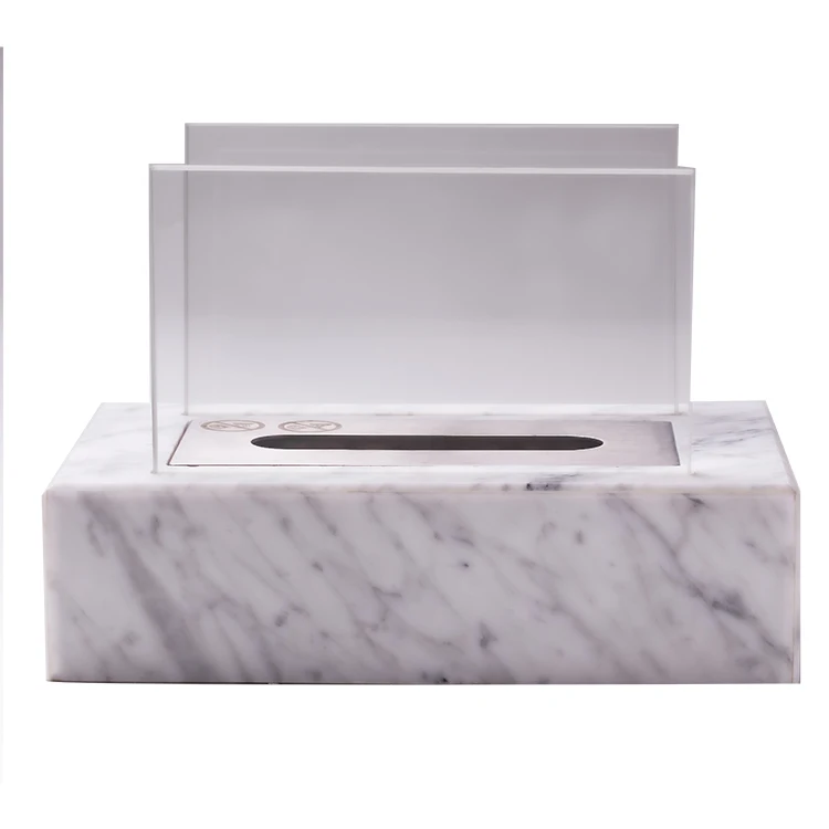 Miniature Home Coffee Table Custom Ethanol Fireplace