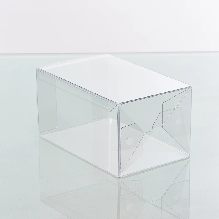 Promotion Printing PET Folding Clear PVC Toy protector display Packaging Box