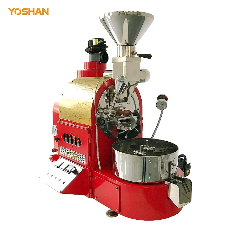 Guangzhou Industriel Cheap Nelco 0.5kg One Cup 1kg Electrical Coffee Toasters Garanti Mars Coffee-roasting-machines for Homeuse