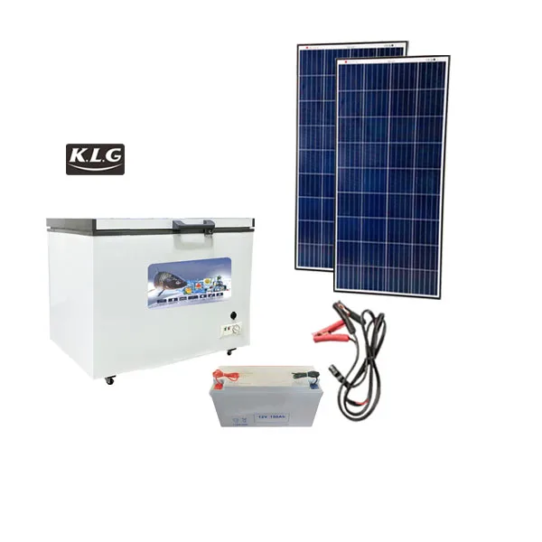 100mm foaming layer top open door solar deep chest freezer DC 12v/24v 100L solar freezer